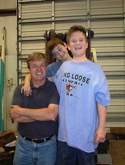 me and my twin 9 yr olds
David Mac Ford
14 Apr 2002