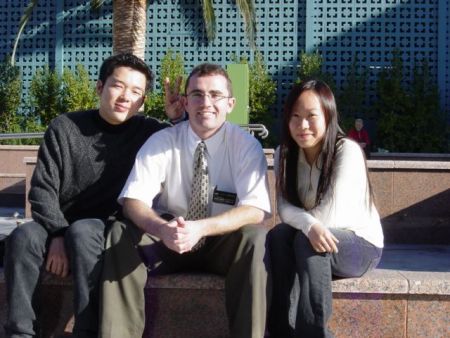 Yu Fei,  Elder Shinney, Gan Nan
Saying goodbye to some of my favorite members in Hurstville
Steven HR Shinney
19 Apr 2004