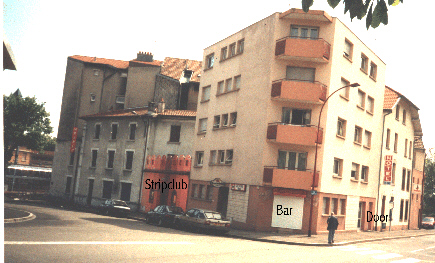 This is the building that the church rented in 1994. We met on the 2nd and 4th floor. Below us was a bar and around the corner was a cabaret.
Don  Sagle
11 Jan 2003