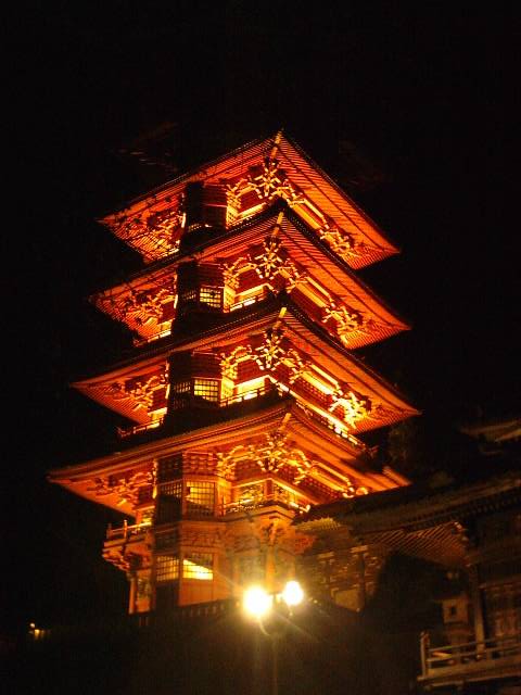 La Tour Japonaise la nuit.
Daniel DENIS
23 Jul 2003