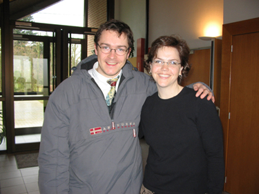 Leah Martin with Rudy Lambe. The Elders taught Rudy just before I was assigned to Namur. He was baptized in 92 or 93...he's now in the Bishopric in Namur.
Leah  Martin
28 Mar 2007