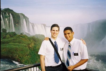 Elder Stark with his former companion, Elder Aguiar in Foz De Iguacu
Austin James Forrester Stark
25 Oct 2004