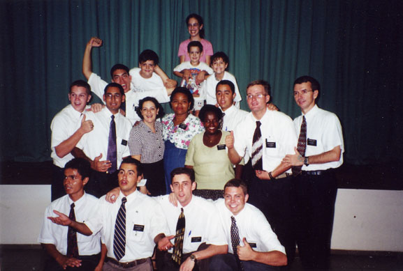 Reuniao da Missao em Belem, foi a dispedida do Presidente Godoy. Um dia muito especial e foi dificil por todos a dizer 