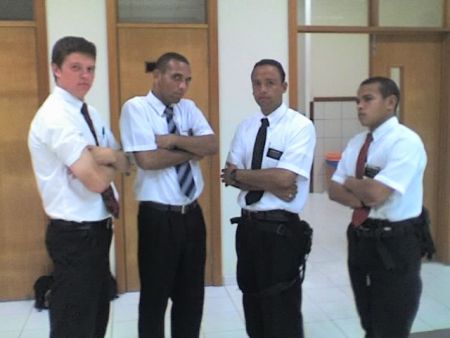 Integrantes deste distrito em junho deste ano.
Elder Adonias, Elder Batty, Elder A. Silva e Elder Lima.
Elder Mauricio Hygor Trindade Nascimento
10 Oct 2007