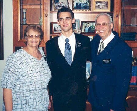 President & Sister Freitas 20 Jan 2003 greeting the Elder Boyer
Brian Craig Boyer
10 Mar 2003