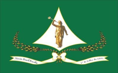 This is our mission flag/ Esta é a bandeira de nossa missão.
Maria Ana Cross
03 Nov 2001