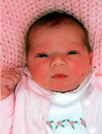 This was taken the day she was born.  She's quite a bit bigger now!
Joshua Andrew Olsen
05 Nov 2002