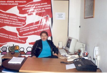 Na Recepção do Sindicato onde eu trabalho em são paulo- capital
Rebeca Souza Lopes
10 Aug 2004
