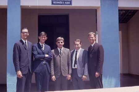 All Elders in Fortaleza Fall 1967 include Elders Miller, Fairbourn,  Anderson, Tidwell
Richard  Tidwell
19 Sep 2005