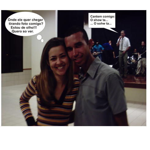 Minha Amiga e Eu no Baile do Instituto no dia 05/05/2006. O que esta cantando e Nosso Diretor do Instituto - Marcao!
Fagner Nery
08 May 2006