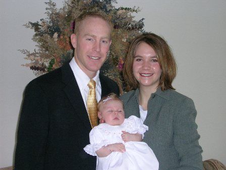 On the day of our baby's blessing.
Hal  Bennett
10 Nov 2004