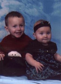 Here is the most recent picture of my two kids, Tanner (3) and Brenna (1).
Troy  Hiltbrand
02 Nov 2003