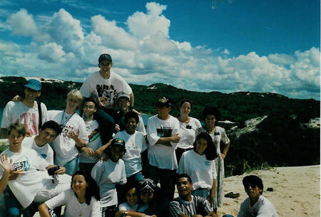 enjoying the sand and sun for a zone p-day ... how many missionaries do you recognize?
Matthew  Tenney
24 Nov 2003