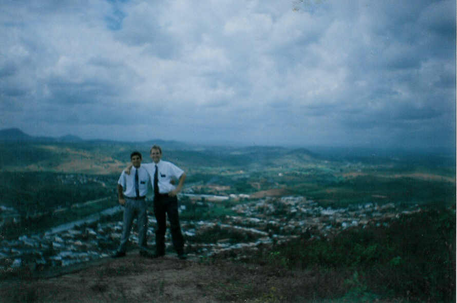 Elders Espindola and Tenney on top of the mountain overlooking Limoeiro
Matthew  Tenney
24 Nov 2003