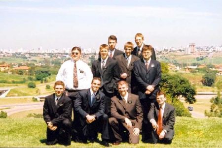 This is Elder Oliverson and Elder Johnson's district in the CTM
Benjamin  Oliverson
29 Apr 2003