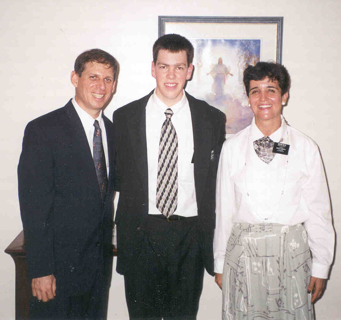 Pres. & Sister Silva with Elder Hancock
March 2000
Joseph R Hancock
19 Jun 2002