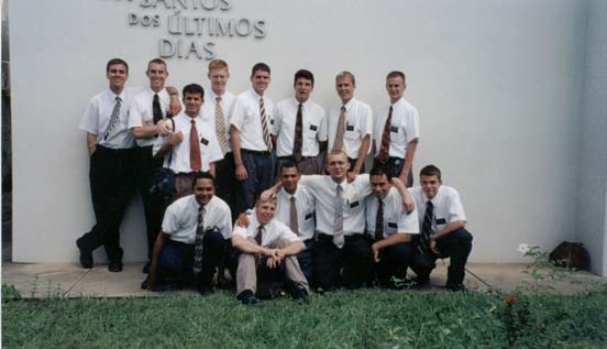 (Left to Right) Elders Belt, Bulkeley, Arantes, Windham, Hill, Quadros, Garn, Fetterman.
(In Front) Elders Raimundo, Allen, Alves, Belliston, Gaerner, Coudron
Joseph C Windham
07 Jul 2002