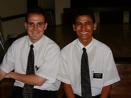 Elder Merrill, Elder Guedes
Richard S. Bangerter
30 Oct 2002