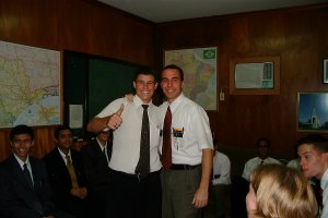 Elder Leal and Elder de Martini
Richard S. Bangerter
24 Feb 2003