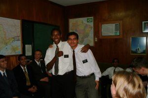 Elder C dos Santos and Elder M Costa
Richard S. Bangerter
24 Feb 2003