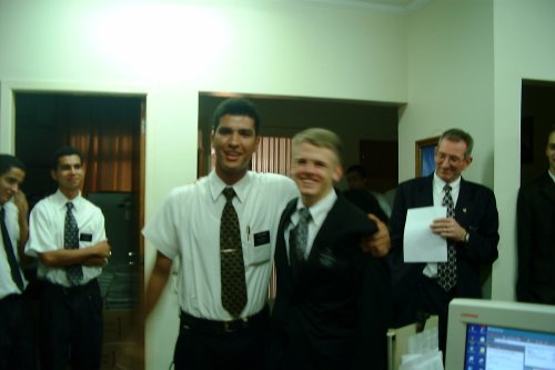 Meeting Trainers Elder Lemos & Elder Winsor
Richard S. Bangerter
07 May 2003