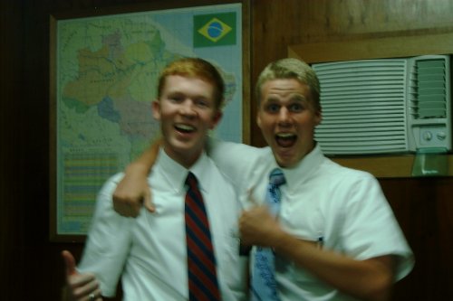 Meeting Trainers Elder Allenback and Elder Critchfield
Richard S. Bangerter
07 May 2003