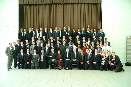 Mission Tour with President and Sister Darwin Christenson counselor in the Brisil South Area Presidency and ALSO a former President of MBSPN! (Osasco)
Richard S. Bangerter
03 Aug 2003