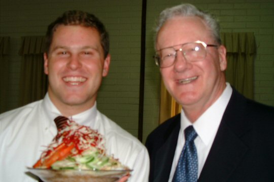 Elder Toone demonstrates how to 