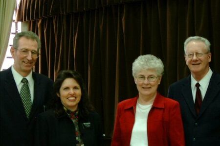 President and Sister Bangerter, Sister and President Christenson
Richard S. Bangerter
03 Aug 2003