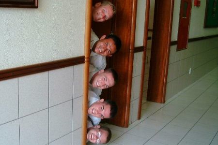 Top down:  Elders Title, Belem, Hanson, Roberts, D Richards
Richard S. Bangerter
21 Jun 2003