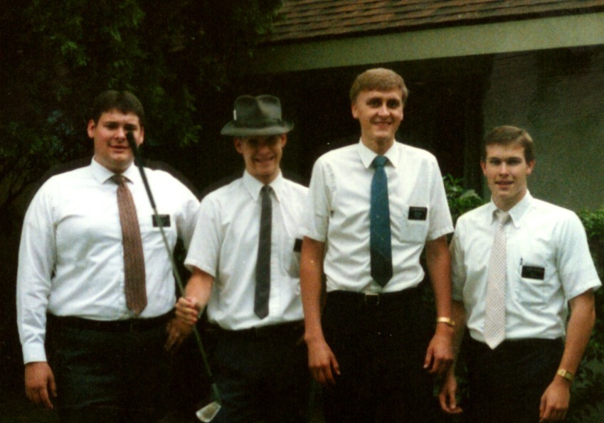 Elders Martin, Swainston, Davidson and Carter outside Apartment in Covina
Lee H Martin
13 Nov 2001