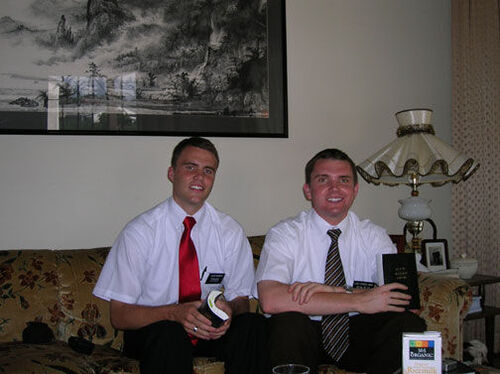 Elder Hardman and Elder Norberg
Josh  Hardman
02 Nov 2006