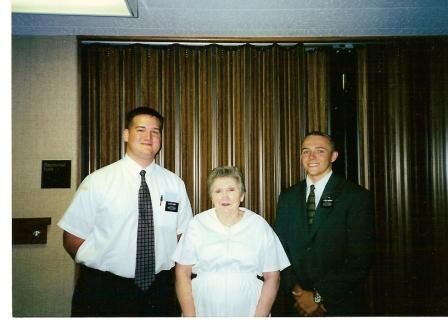 Barbra Cupp was the first person I taught on my mission.  08/99
Joshua Lance Hardy
17 Nov 2008