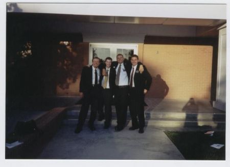 L to R: Elder Dennison, Elder Newman, Elder Smith and Elder Rangel.
Robert Corey Newman
03 Aug 2003