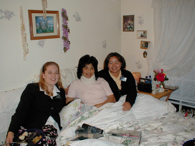 sister oyuntungalag and I at sister pely hayes's home.
Marnie  Munk
15 Jul 2002