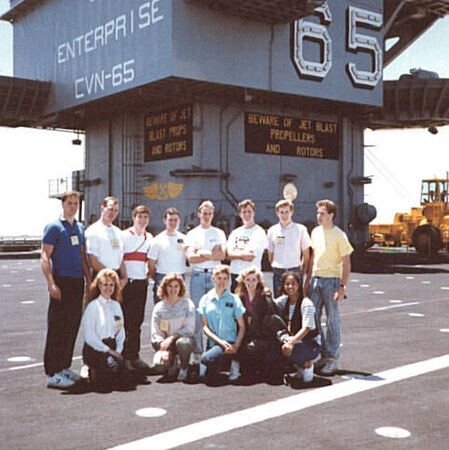 P-Day on the USS Enterprise
Jeff  Grebe
12 Oct 2000