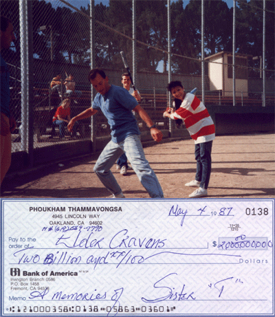 I never did get around to cashing that check.
Scott  Cravens
03 May 2001