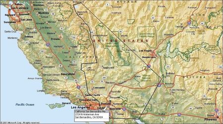 This is a Map Point version of the mission map from 1987.
Michael A. Beckstrand
10 Apr 2003