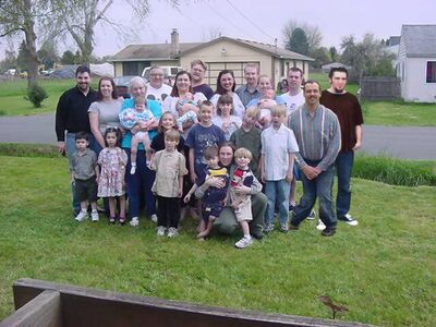 this is my family in front of our house in hillsboro oregon 2001 easter
Erik Nielson Lohne
01 May 2006