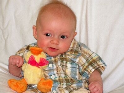 Here's our son at 3-months old
Brandon Kevin Struthers
31 May 2006