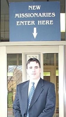 Aaron entering the MTC
Aaron Dickson
18 Feb 2002