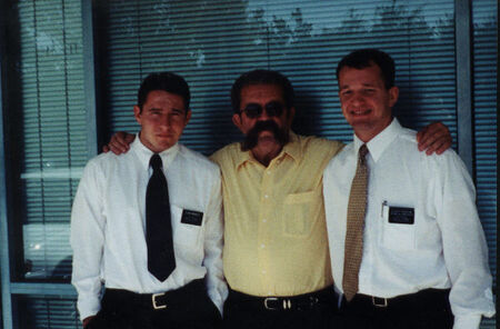 Elder Garritt Beagley on the left, Bill Turner in the middle and Elder James Ransom on the right
Dustin  Colley
15 Oct 2001