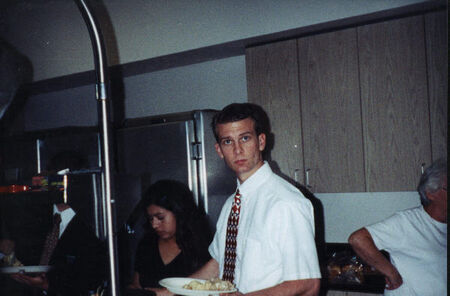 Dustin Colley and his girlfriend, Claudia Rodas, helping in the kitchen.
Dustin  Colley
15 Oct 2001