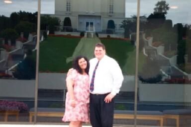 This is a picture of me and my fiance Mark Petersen in front of the Hamilton, New Zealand temple.  We are getting married June 24, 2004
Stephanie Akalisi Petersen
27 Feb 2004