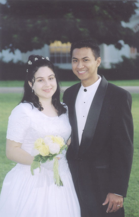 here's my wedding picture at st.george utah temple
Benjamin  Adduru
16 Sep 2003