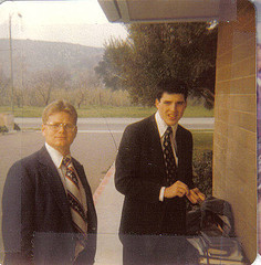Elders David Pappas and Joel Rea at Camden building, South San Jose area around 1980.
Terry L. Van Wormer
15 Apr 2008