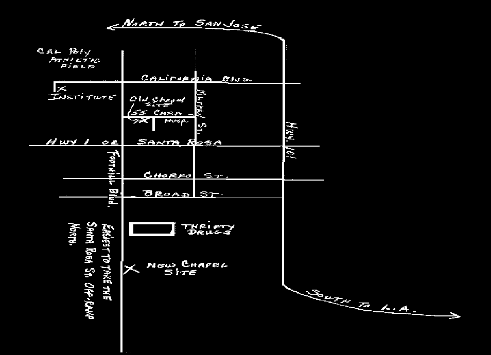 Here's the map to our homecoming. Hope to see you there!
Justin Gilbert Smith
25 Jun 2001