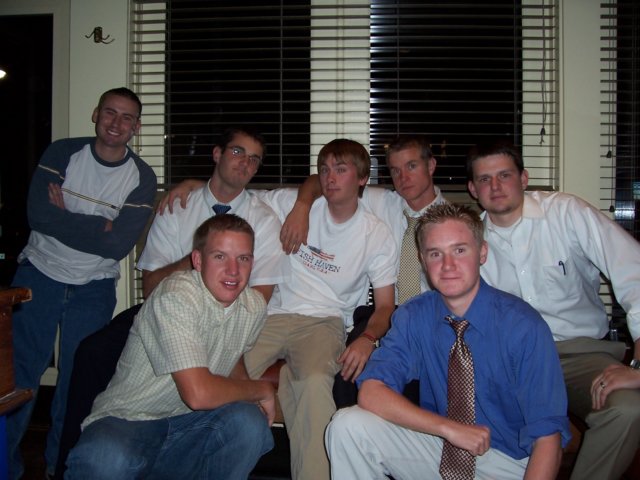 This is Some of the Elder from The CHM 02-04' at Chili's in SLC after Oct. Gen. Conf. - 05'
Tyler Roy Hurst
18 Nov 2005
