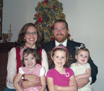 Here is my tribe of girls- Christmas 2005. Kristine and myself and then the girls- Kirra (6 1/2), Malia (4) and Julia (1 & 1/2).
Stewart C. Van Buskirk
29 Dec 2005