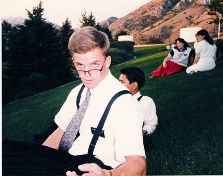 This is Elder Jordan Fairbanks from SLC, UT (my MTC comp) on the back lawn of the Provo Temple - 1986
Brian Dean Cantelope
09 Aug 2007